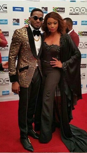 D’banj Reconciles With Donjazzy, Introduces Girlfriend At MAMA (Photos)