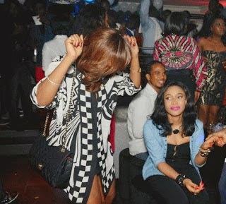 Tonto Dikeh, TerryG, Sasha, Yvonne, Present at Davido’s 21st birthday party [Pictures]