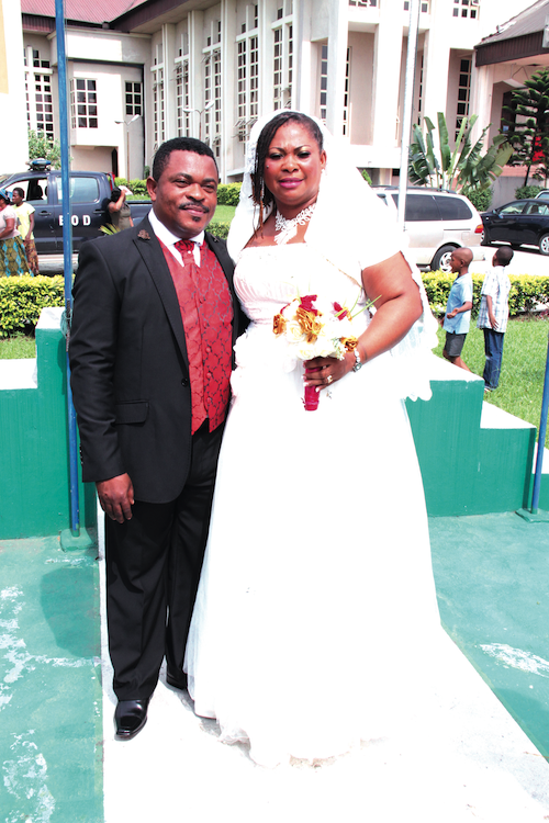 Comic Actor, Victor Osiagwu Marries Wife In Truck [Pictures]