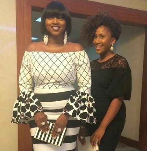 Proud Mama! Waje And Teenager Daughter Step Out In Matching Outfit (Photos)