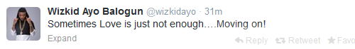 Wizkid Breaking Up With His Girlfriend? [See Tweet]