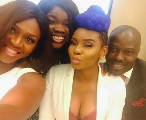 Yemi Alade Reveals Too Much Flesh At Press Conference