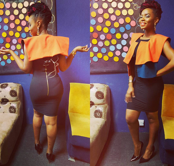 Yemi Alade Shows Off Backside