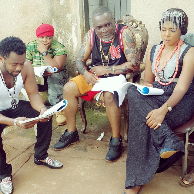 Zack Orji Gets Tattoos (Pictures)