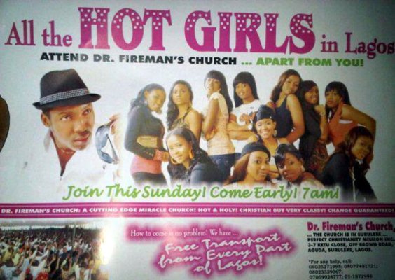 Pastor Fireman Entices New Members With N5,000 Cash !