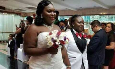 2 Ghanaian Women Break The Internet, Wed Each Other in Holland As Photos Trend