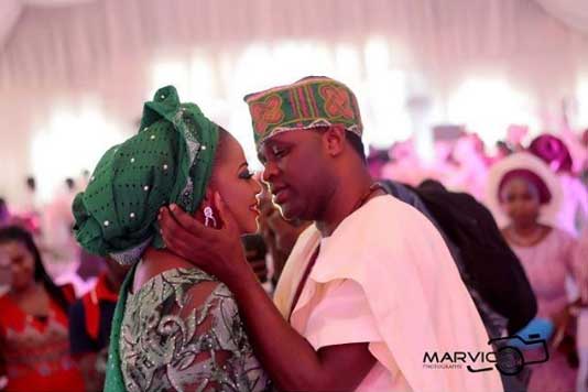 Congratulations! Femi Adebayo Welcomes His First Child With Second Wife Omotayo Sanusi (Pictures)