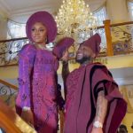 Some colourful pictures from the wedding of Davido, Chioma