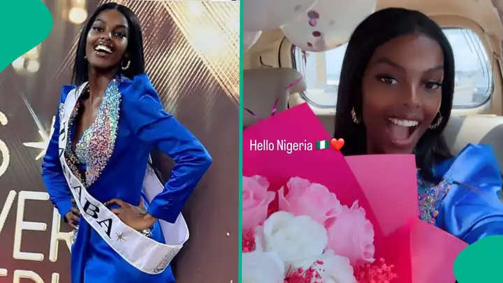 Chidimma Adetshina arrives Lagos for Miss Universe Nigeria contest