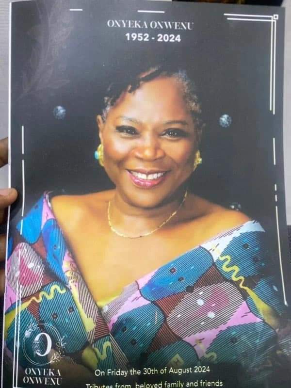 Photos: Music icon, Onyeka Onwenu, laid to rest