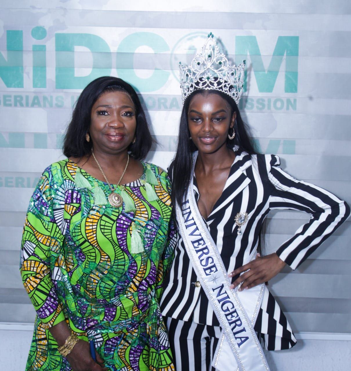 NiDCOM boss, Abike Dabiri-Erewa hosts 2024 Miss Nigeria Universe, Chidinma