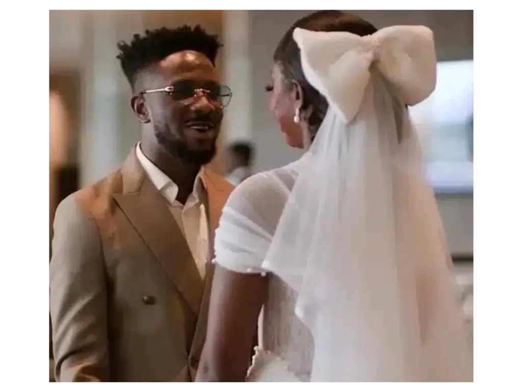 Gospel singer, Peterson Okopi, lover tie the knot